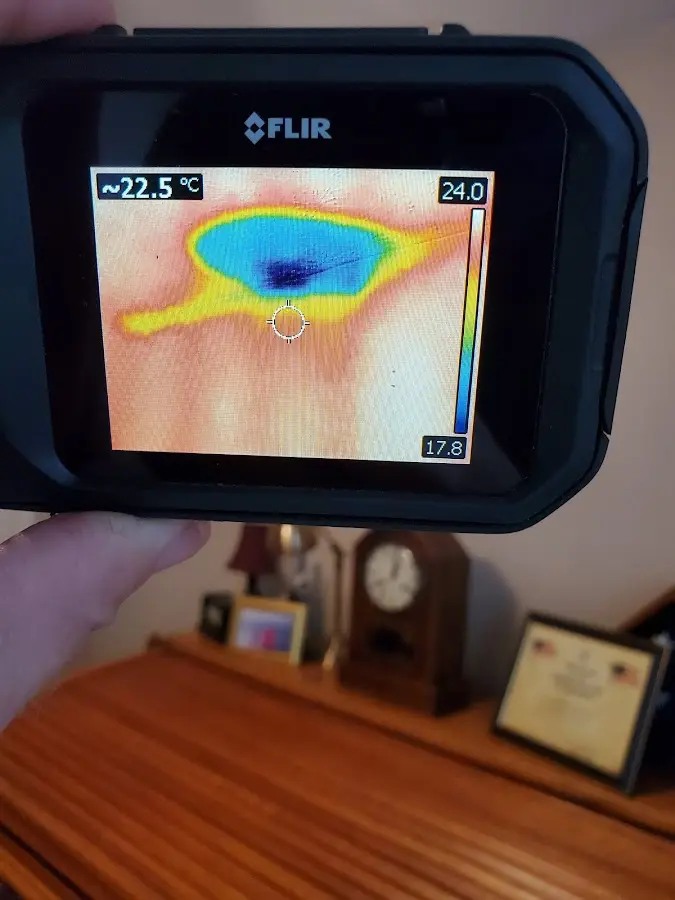 Thermal imaging inspection for water damage in Artesia